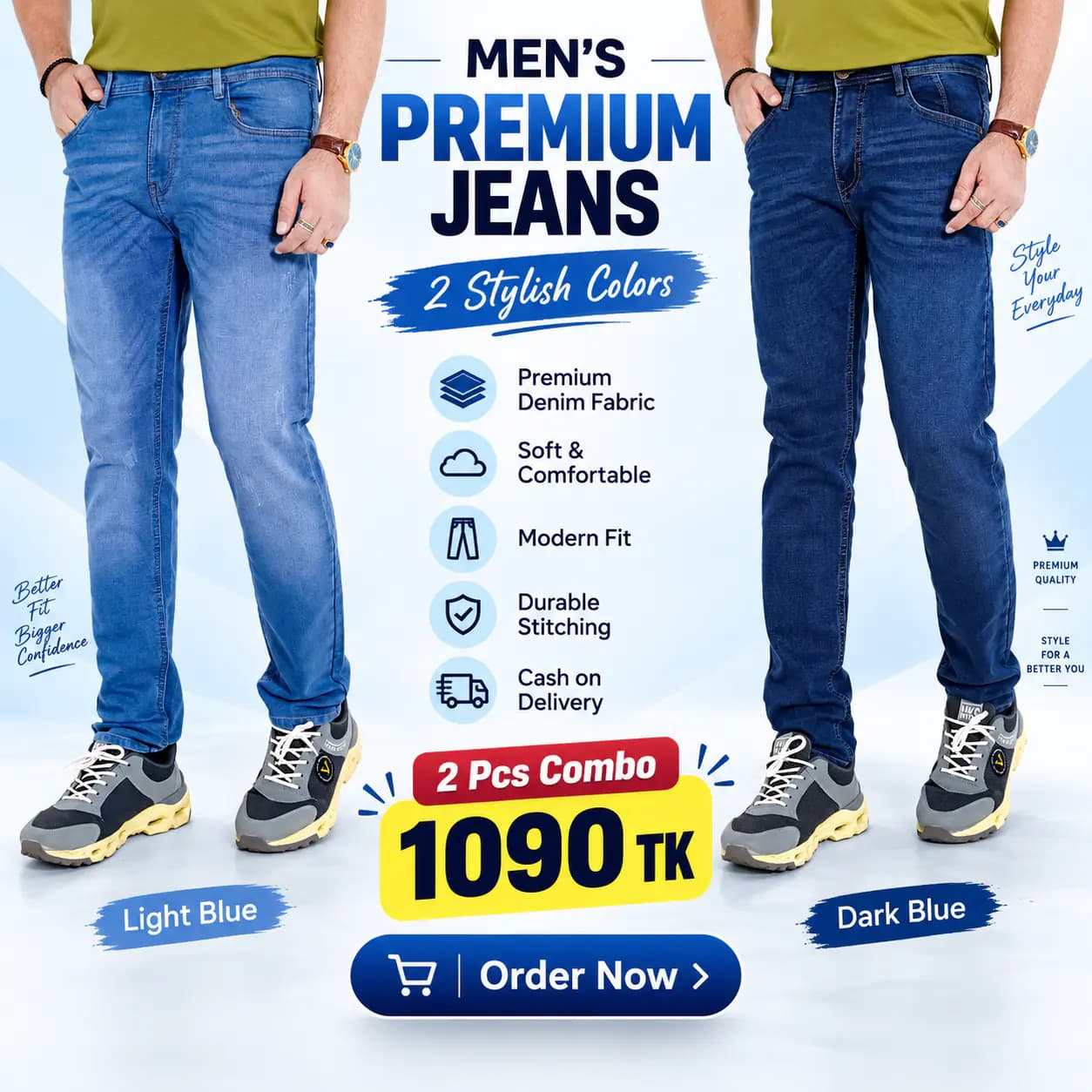 Rookie jeans 2 Pis Combo